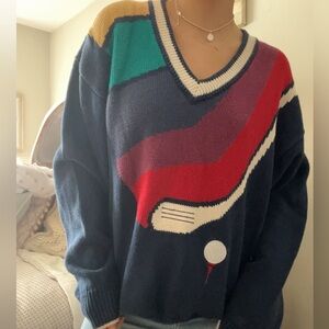 Vintage Golf Sweater